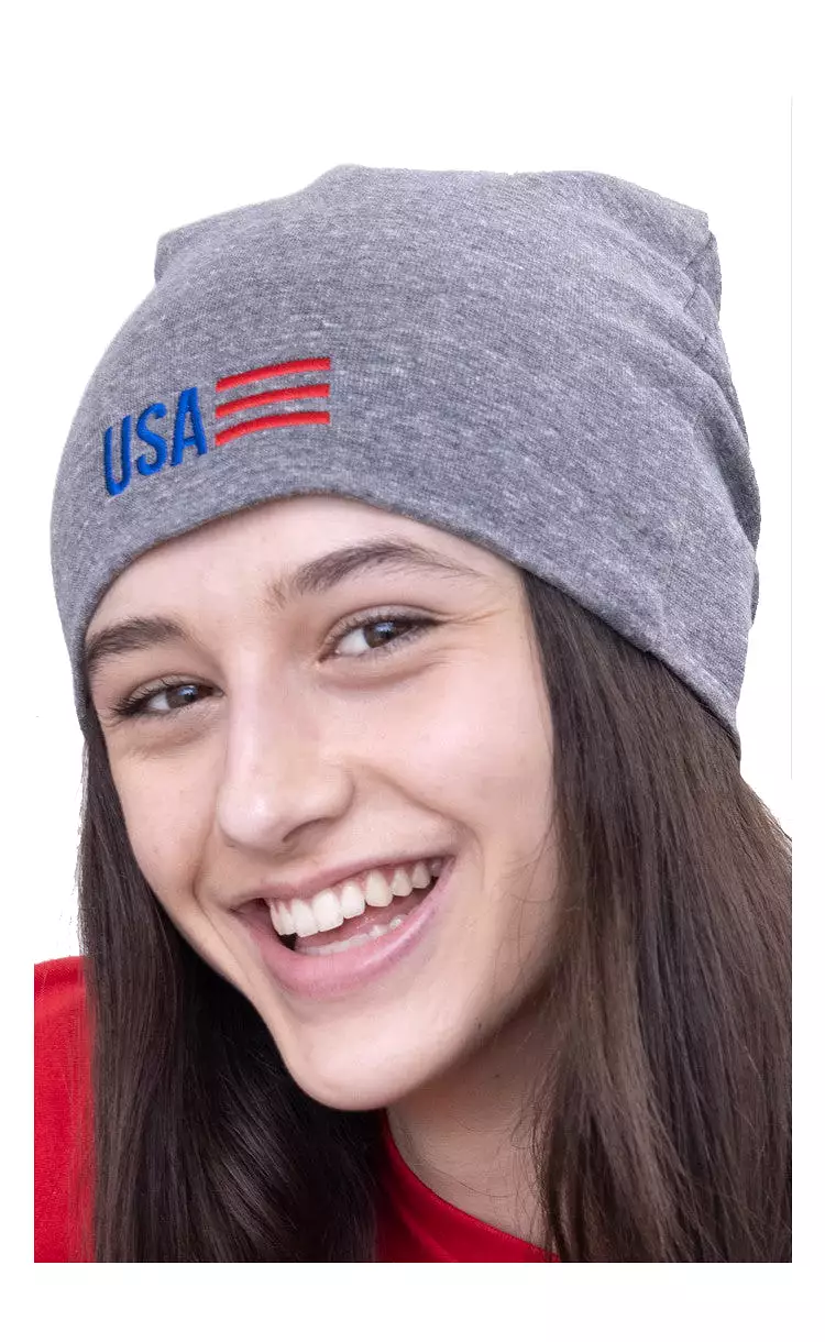 2-Pack USA Team Beanie Hat Made in USA