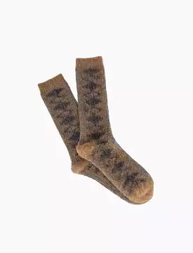 Anonymous Ism Napping Diamond JQ Crew Socks L. Brown