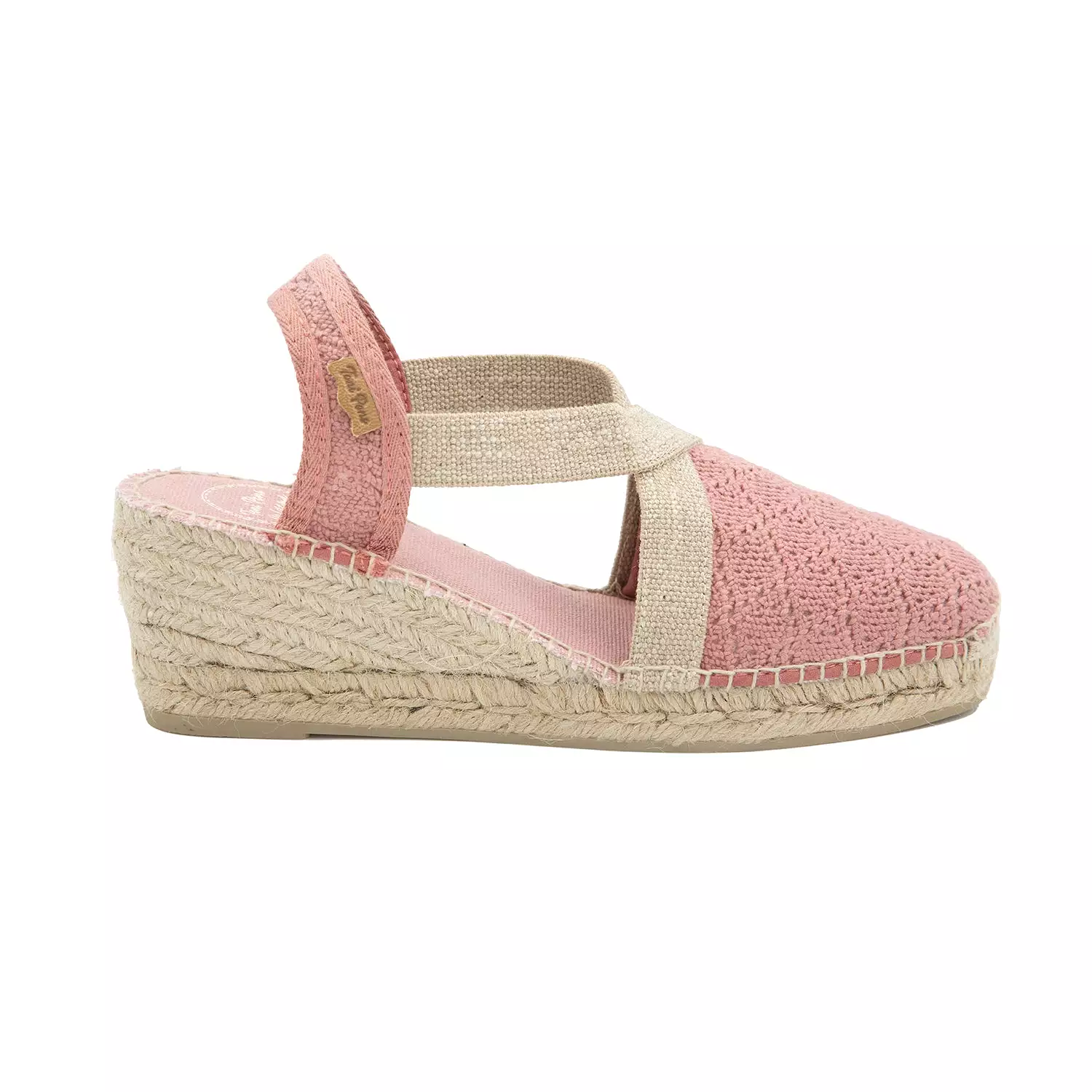 Basic Cotton Blend Wedges For Women - Terra-AD