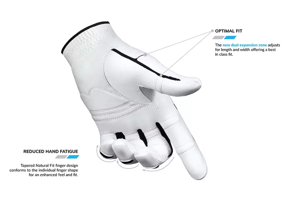 Bionic Golf Men's StableGrip 2.0 Glove - White