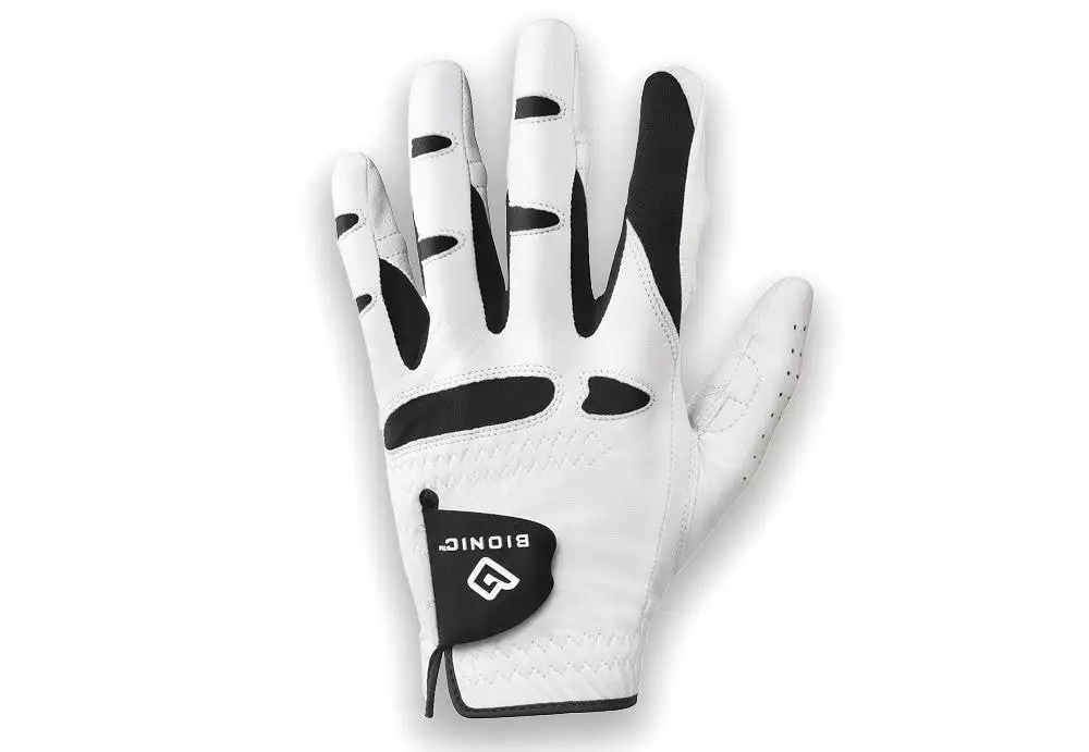 Bionic Men's StableGrip with Natural Fit White Golf Glove