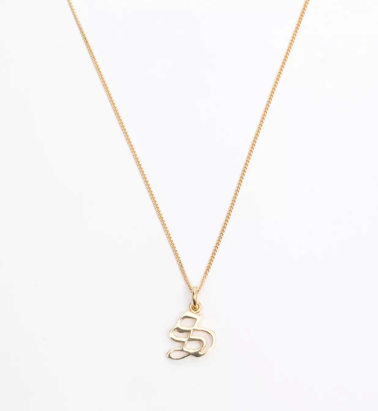 Capital Letter Charm Necklace