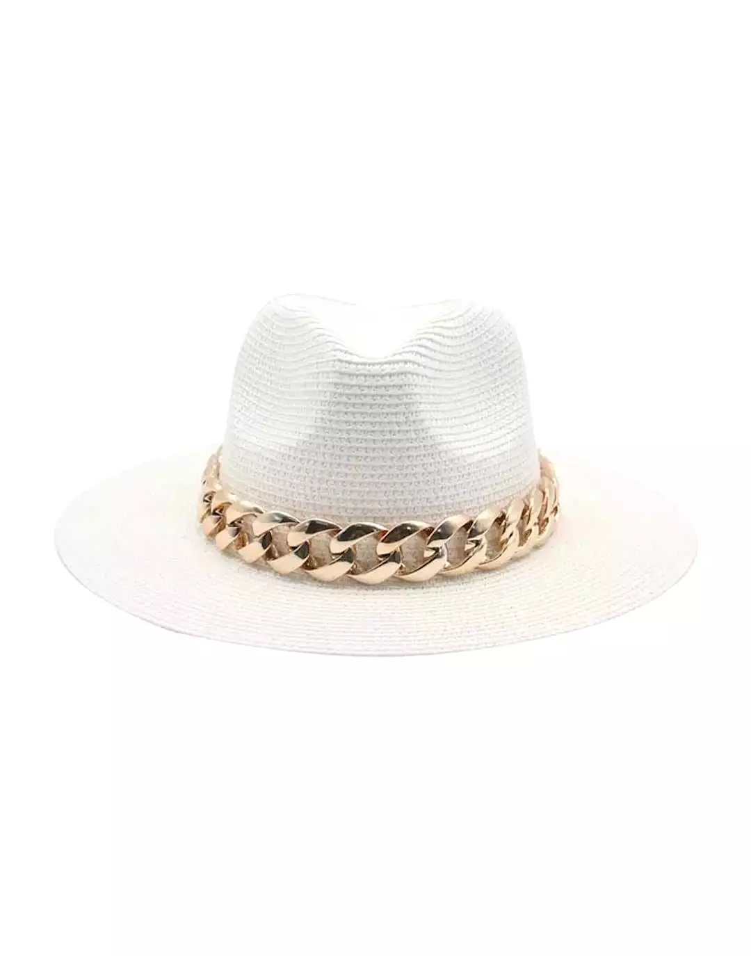 Chain Straw Summer Hat