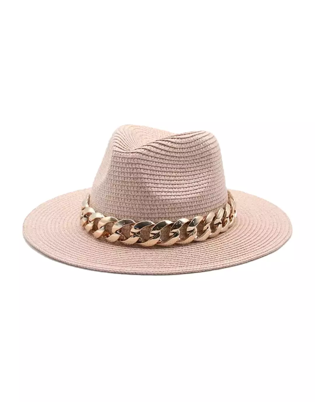 Chain Straw Summer Hat