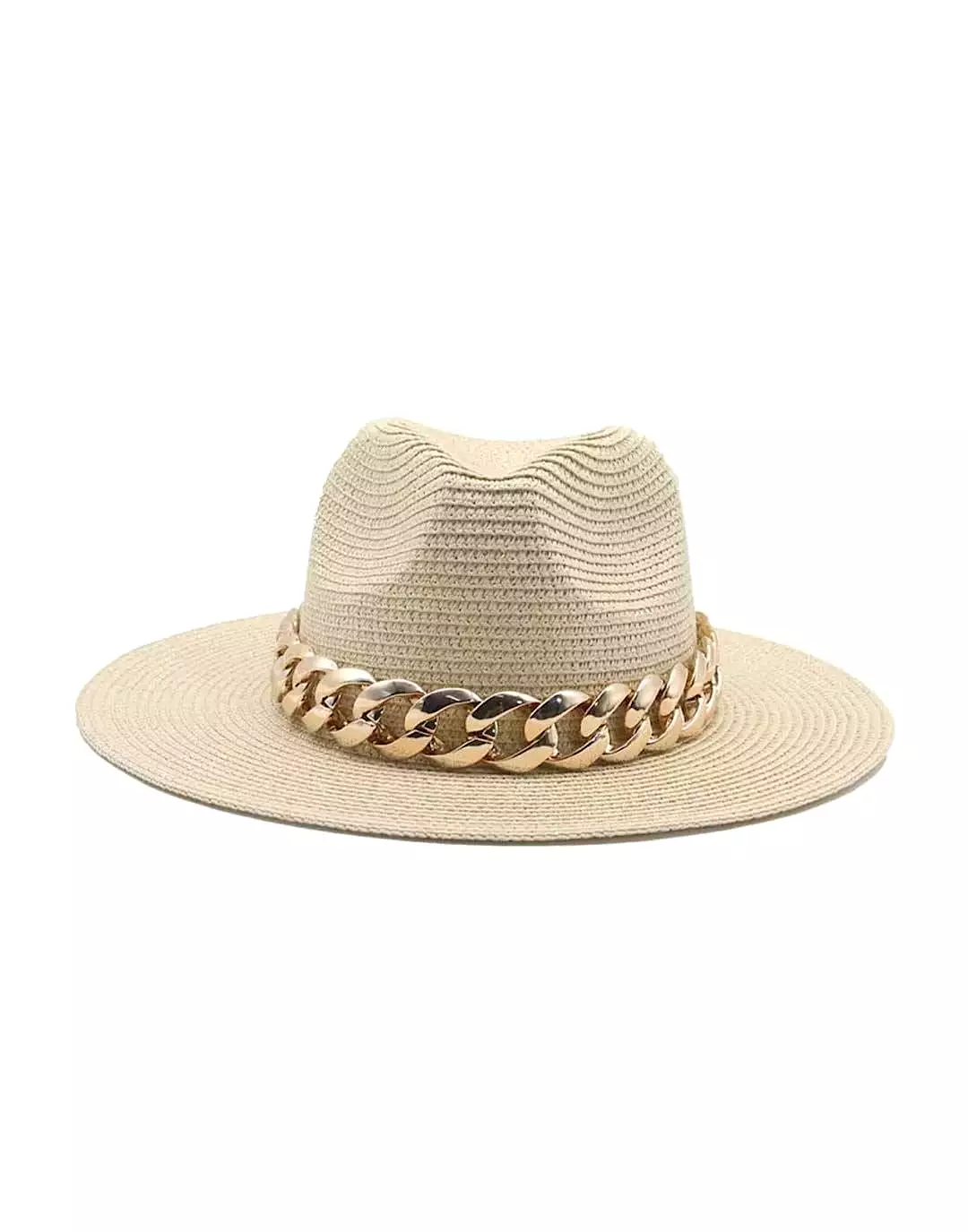 Chain Straw Summer Hat