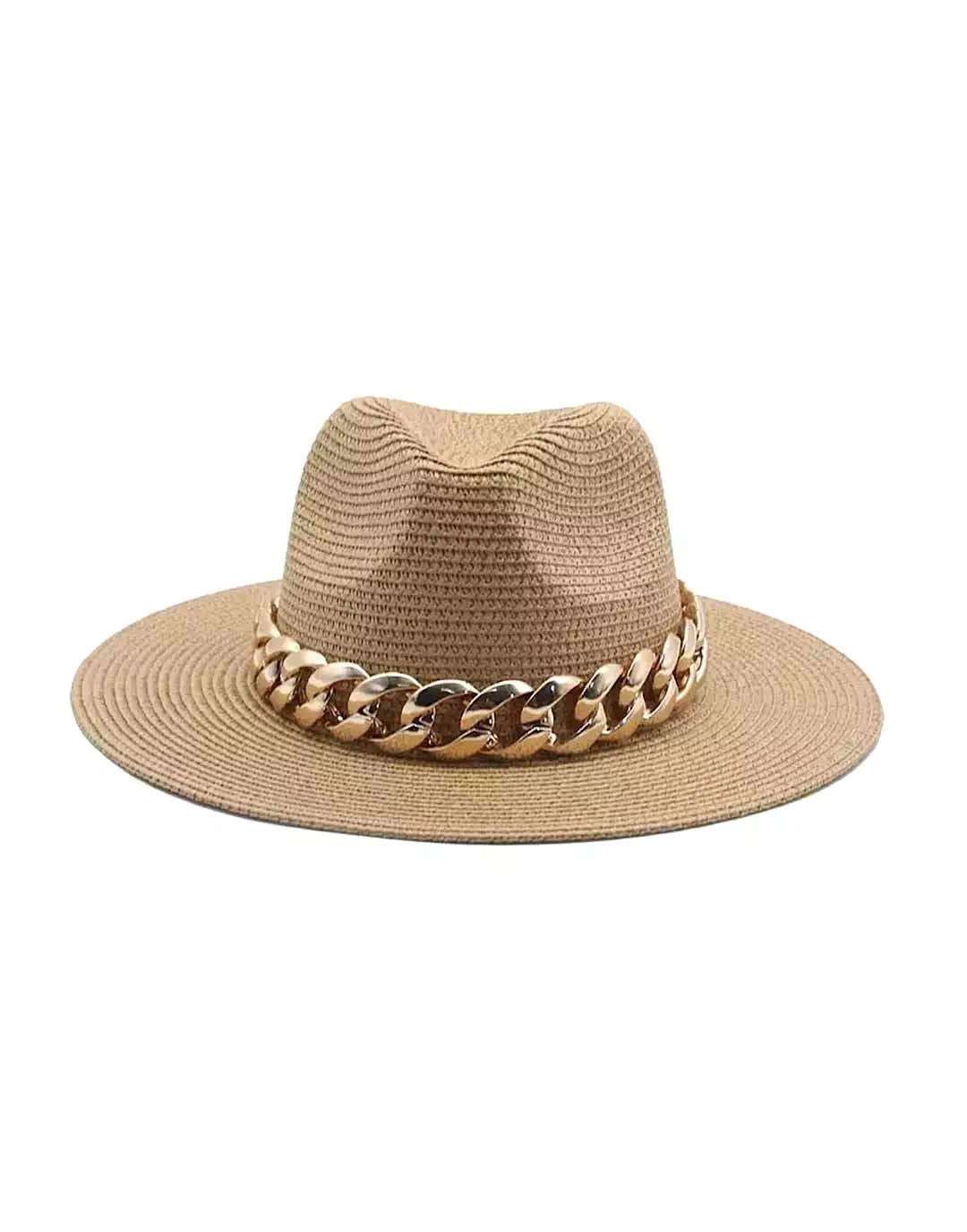 Chain Straw Summer Hat