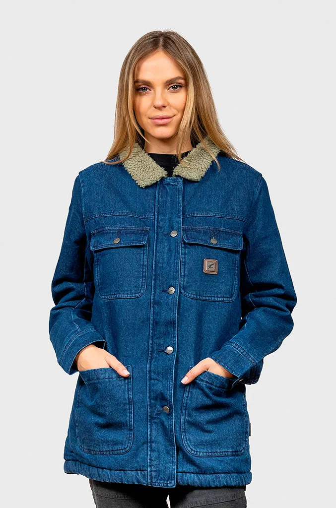 Chaqueta Jeans Chiporro Perambulate V2 Dark Blue (Mujer)