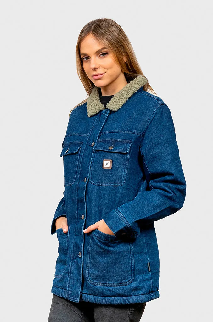 Chaqueta Jeans Chiporro Perambulate V2 Dark Blue (Mujer)