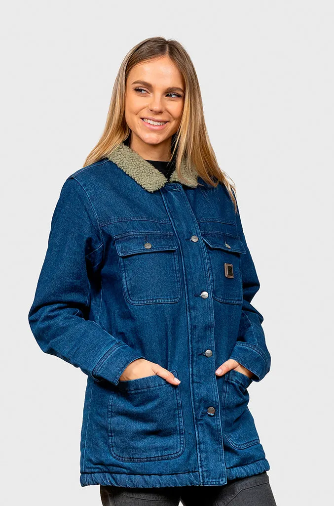 Chaqueta Jeans Chiporro Perambulate V2 Dark Blue (Mujer)