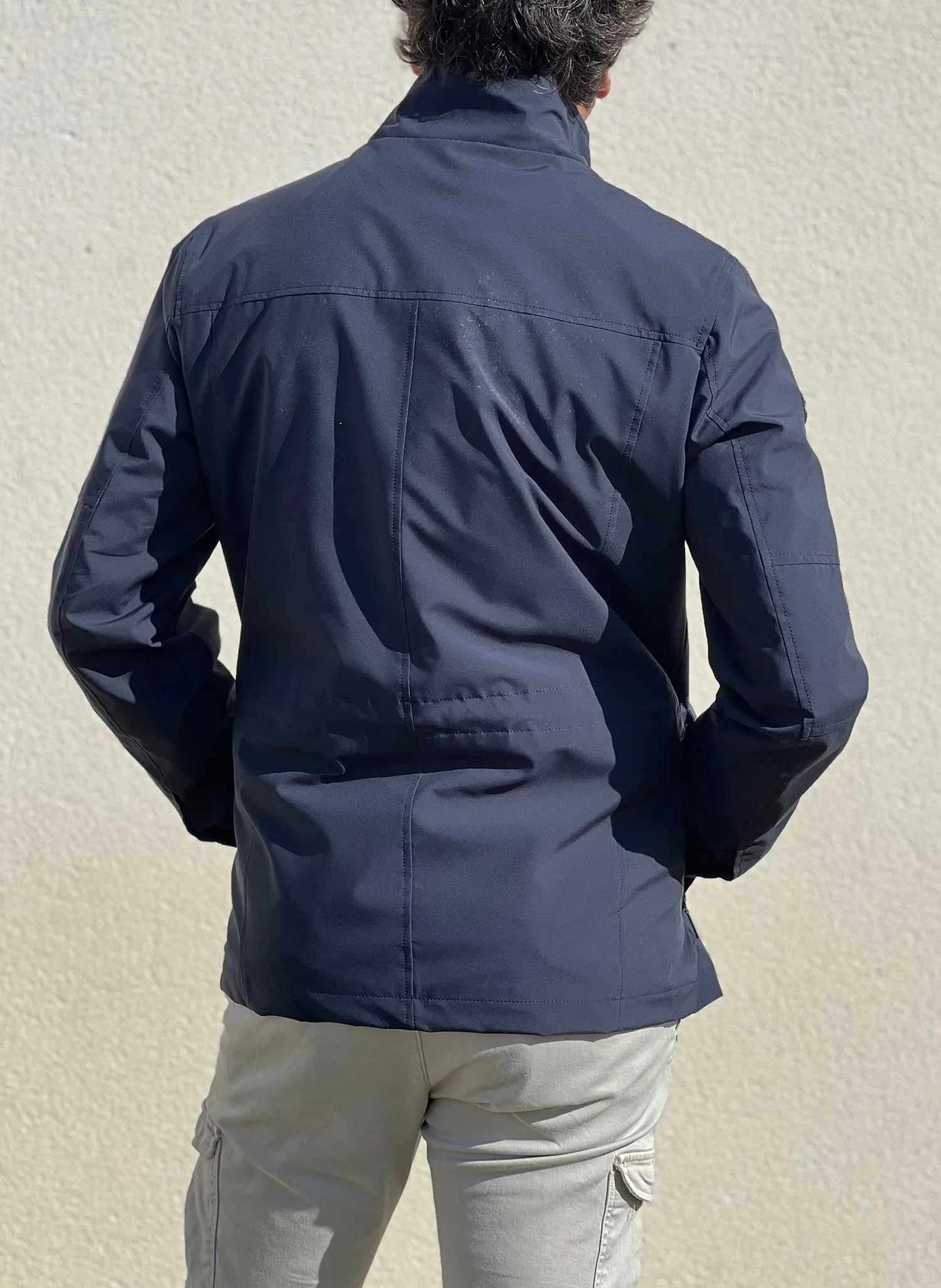 Chaqueta Náutica Azul Marino Hombre