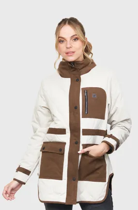 Chaqueta Wooded Beige (Mujer)