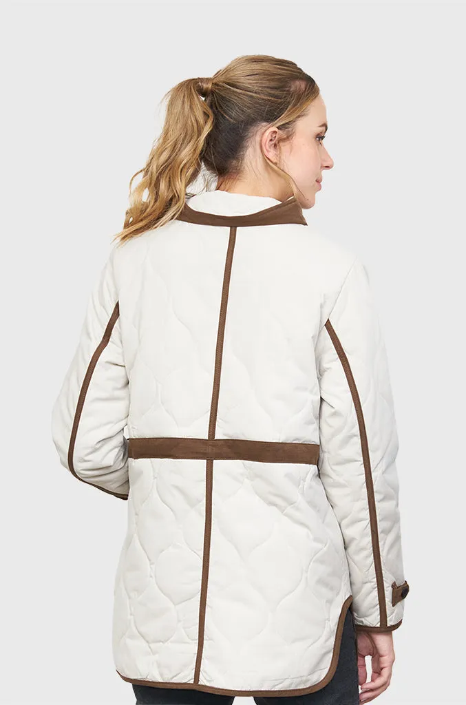 Chaqueta Wooded Beige (Mujer)