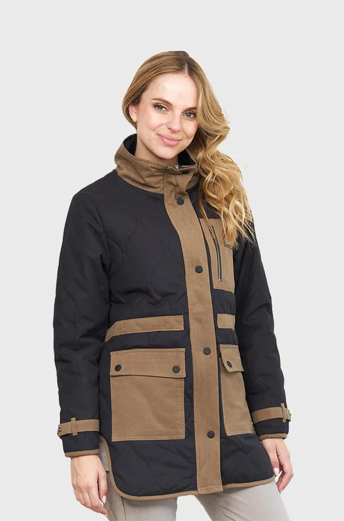 Chaqueta Wooded Black (Mujer)