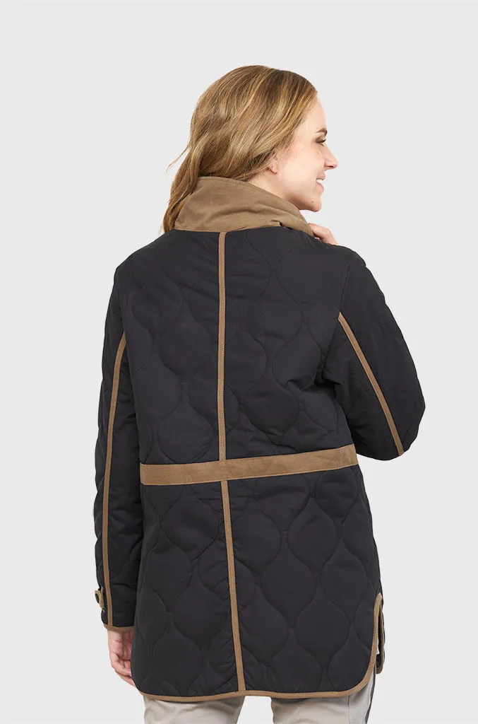 Chaqueta Wooded Black (Mujer)