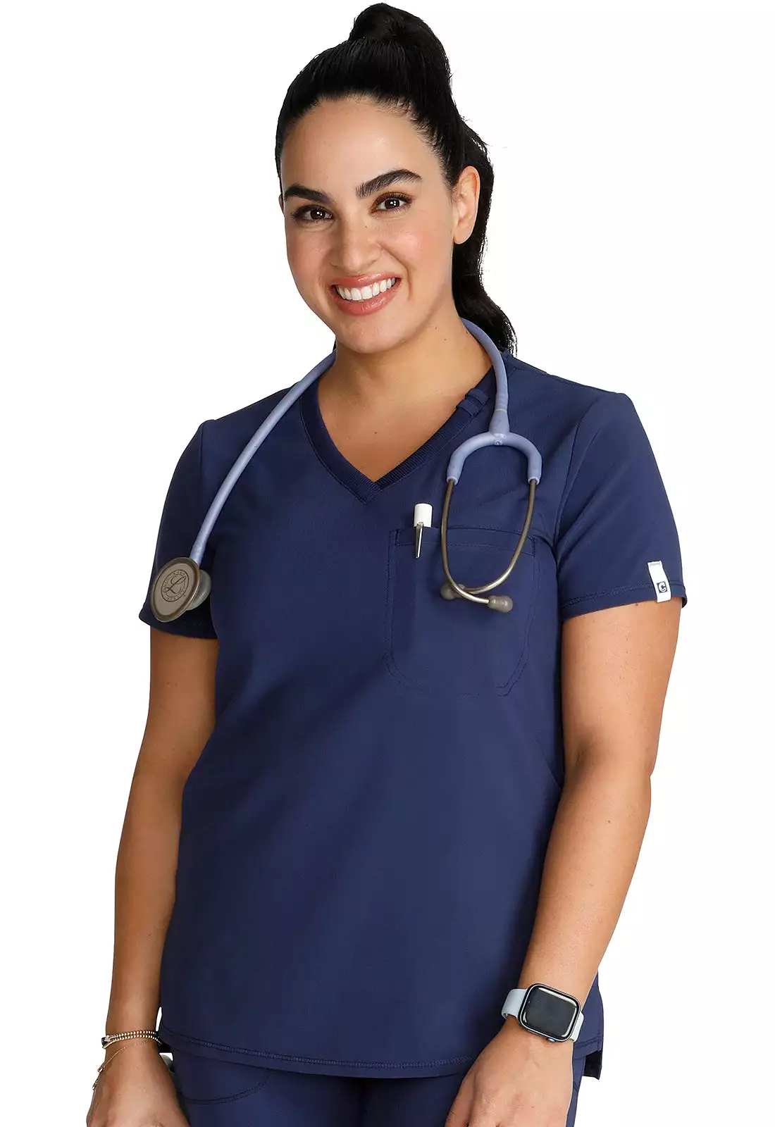 Cherokee CK748 Women's Tuckable V-Neck Scrub Top