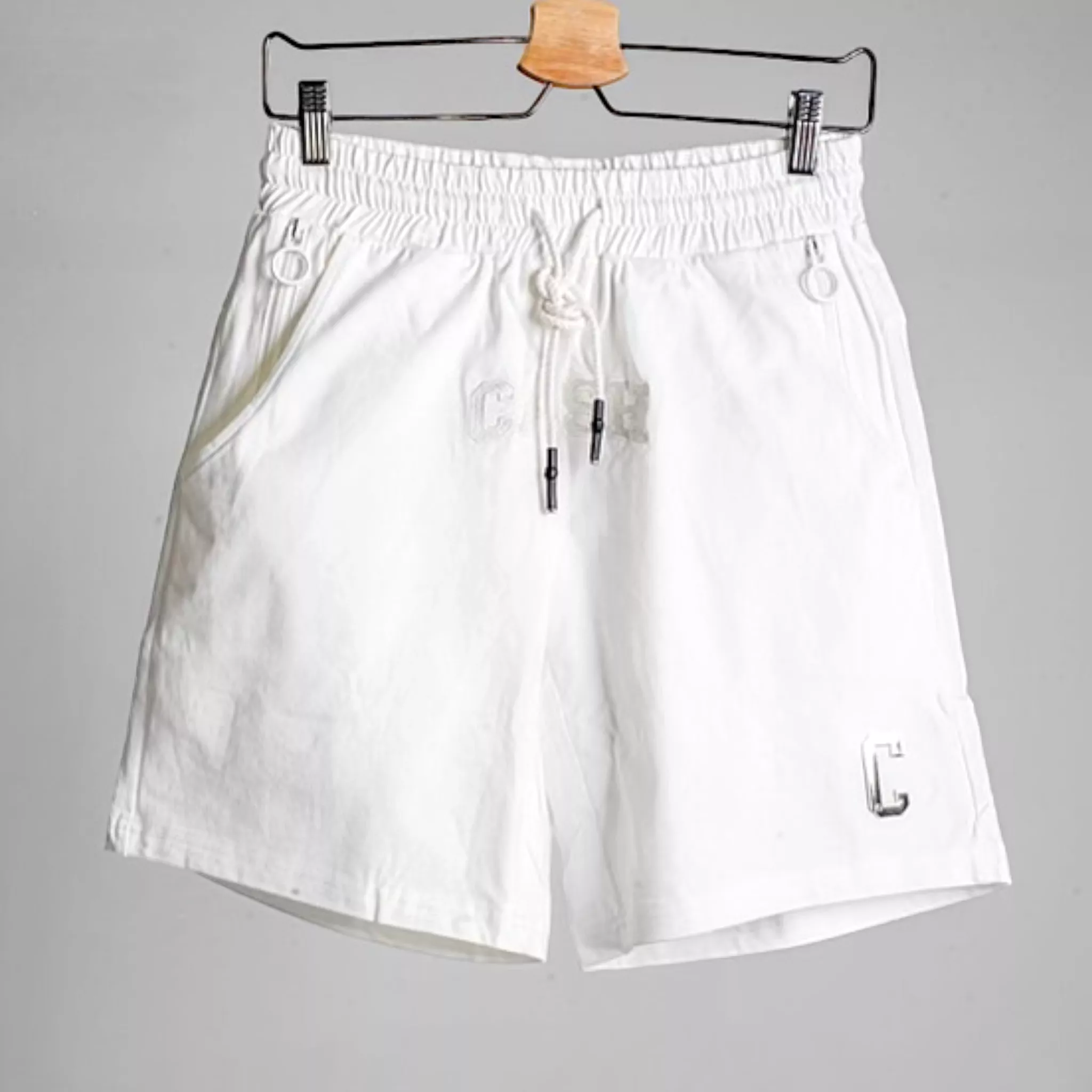 Chrome Shorts : White