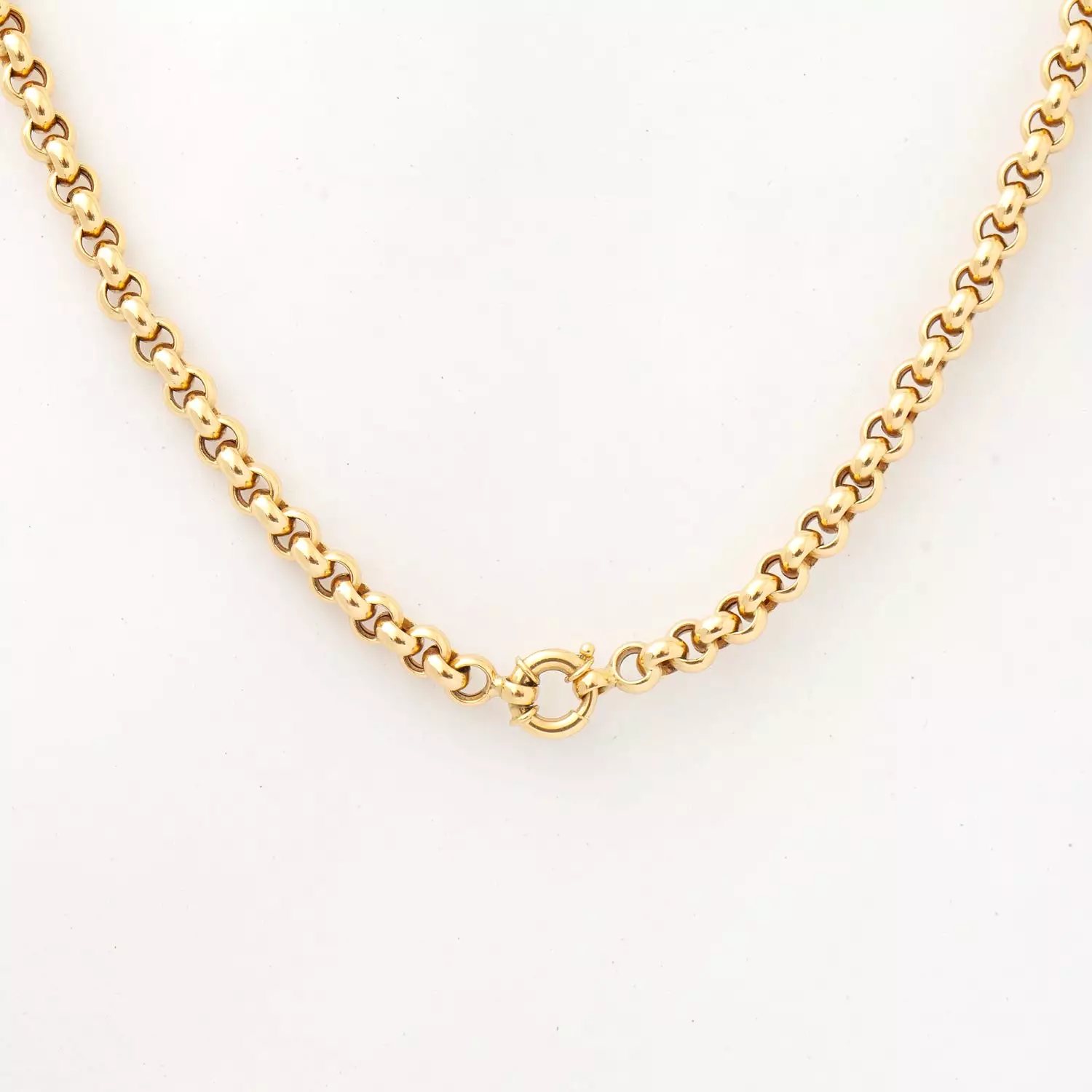 Chunky Rolo Chain Necklace