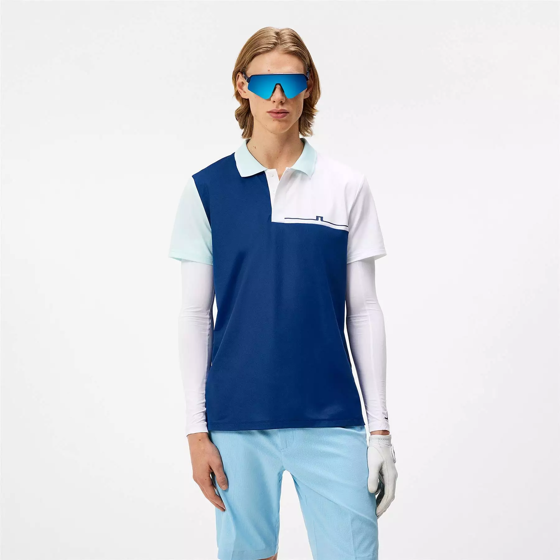 Cliff Regular Fit Soft Pique Polo Estate Blue - SS24