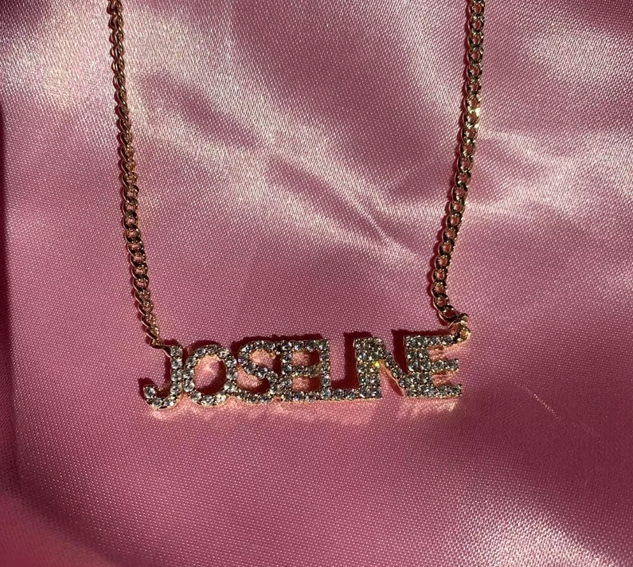 Custom Diamond Nameplate