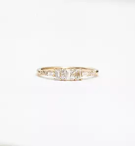 Diamond Baguette Reflection Ring