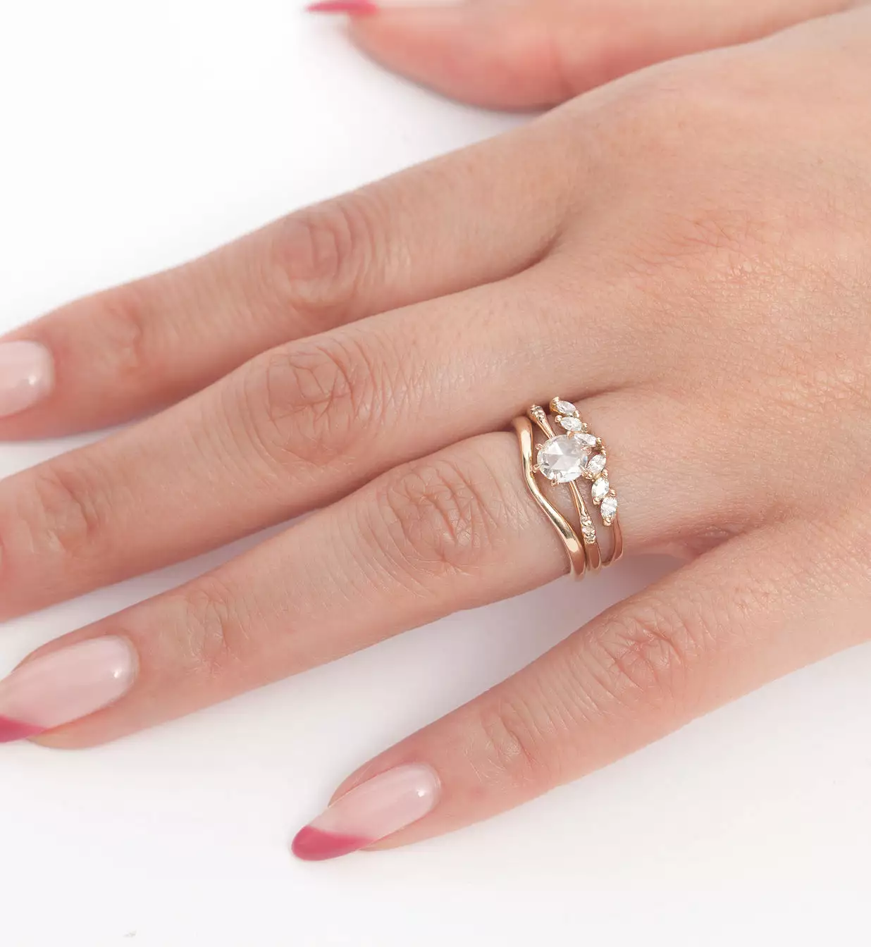 Diamond Jasmine Ring