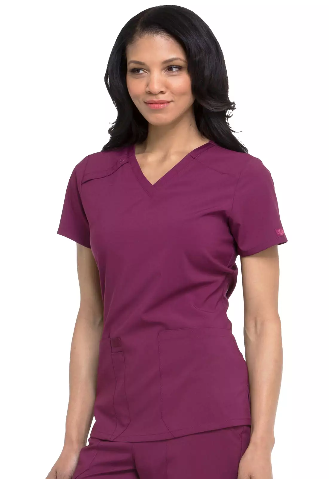 Dickies EDS DK615 V-Neck Women's Scrub Top