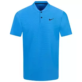 Dri-FIT Tour Texture Stripe Polo Photo Blue - SU24