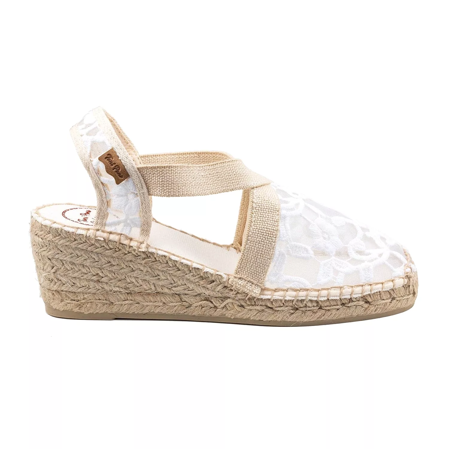 Embroidered Wedge Espadrille for Women - Terra-ZD