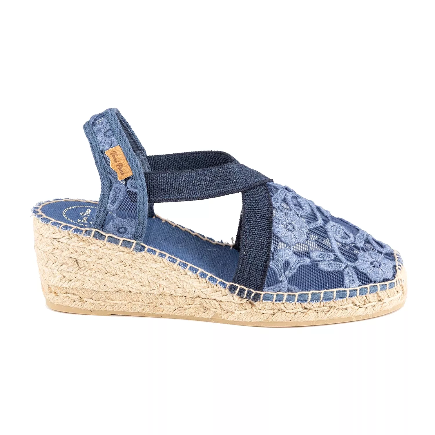 Embroidered Wedge Espadrille for Women - Terra-ZD