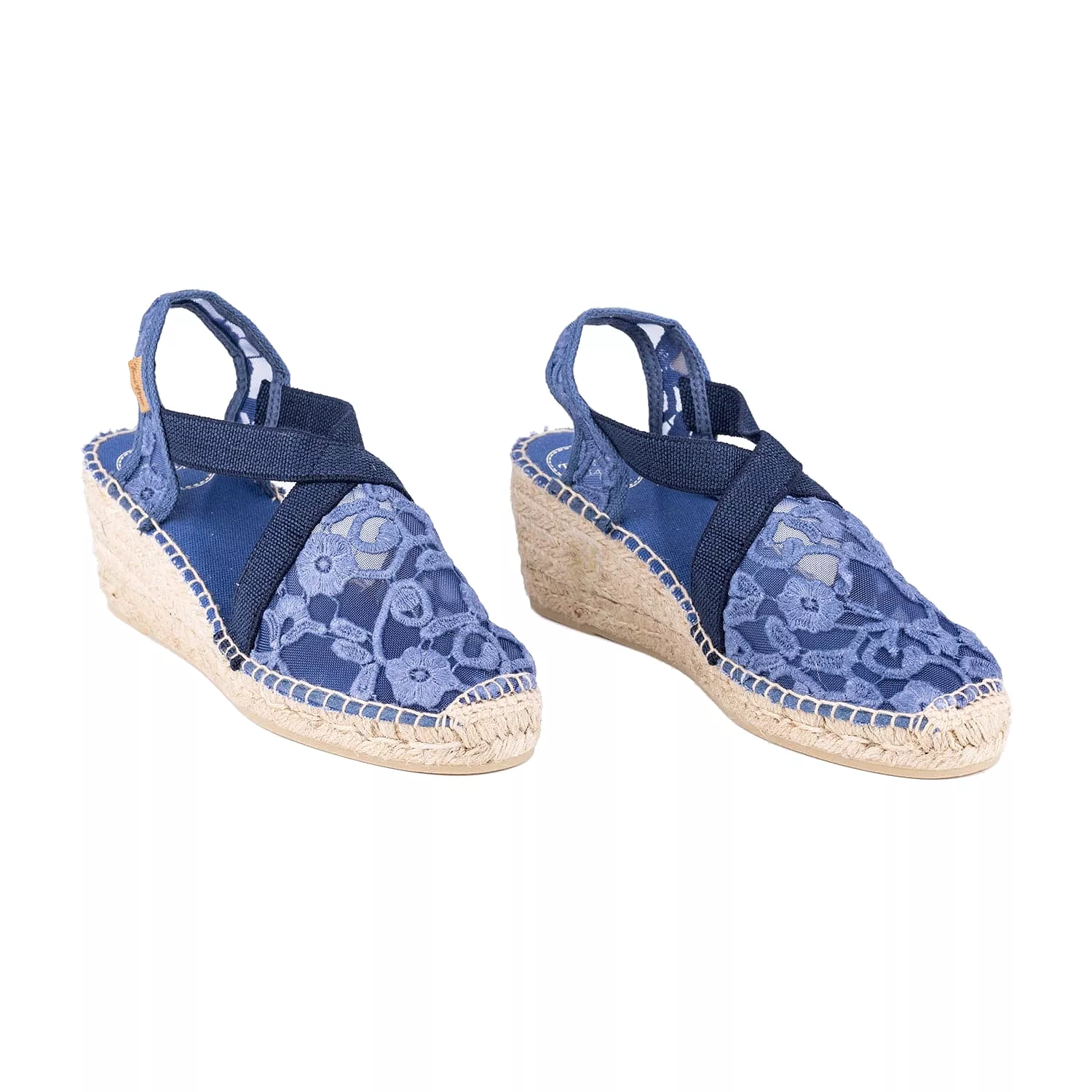 Embroidered Wedge Espadrille for Women - Terra-ZD