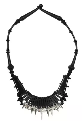 Ethnic Necklace, Black