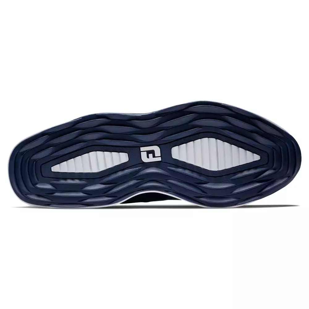 FootJoy Men's ProLite Spikeless Laced Golf Shoes - Navy/Blue/White