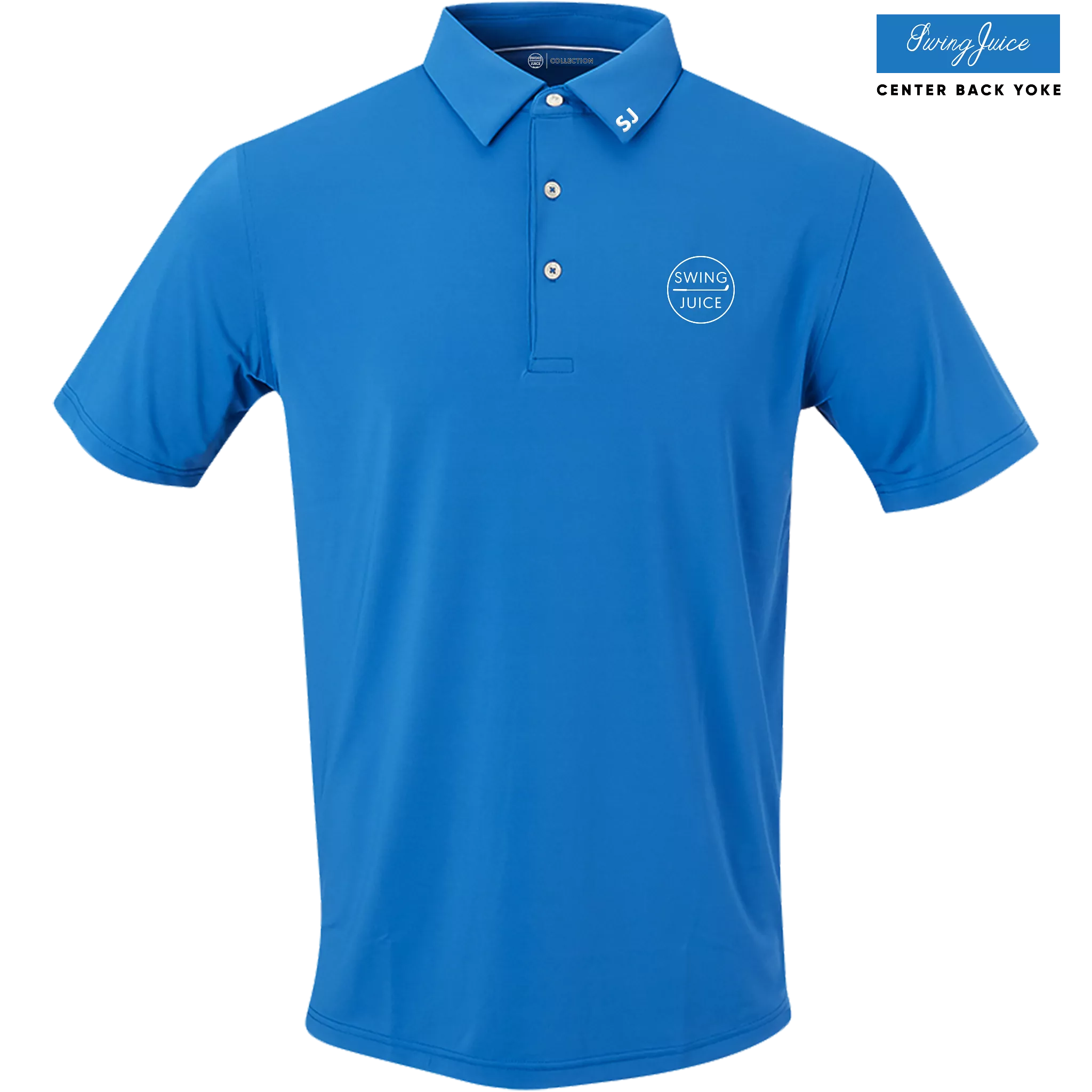 Golf Retro Men's Polo Blue