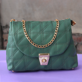 Green HandBag for women