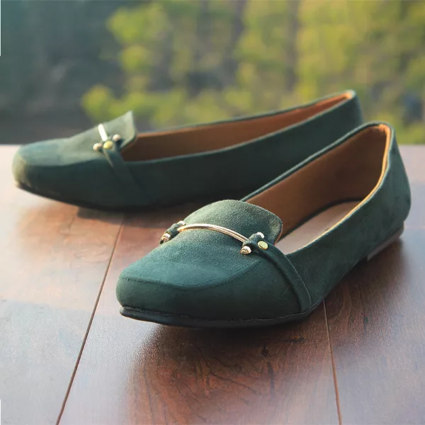 Green Pumps for women