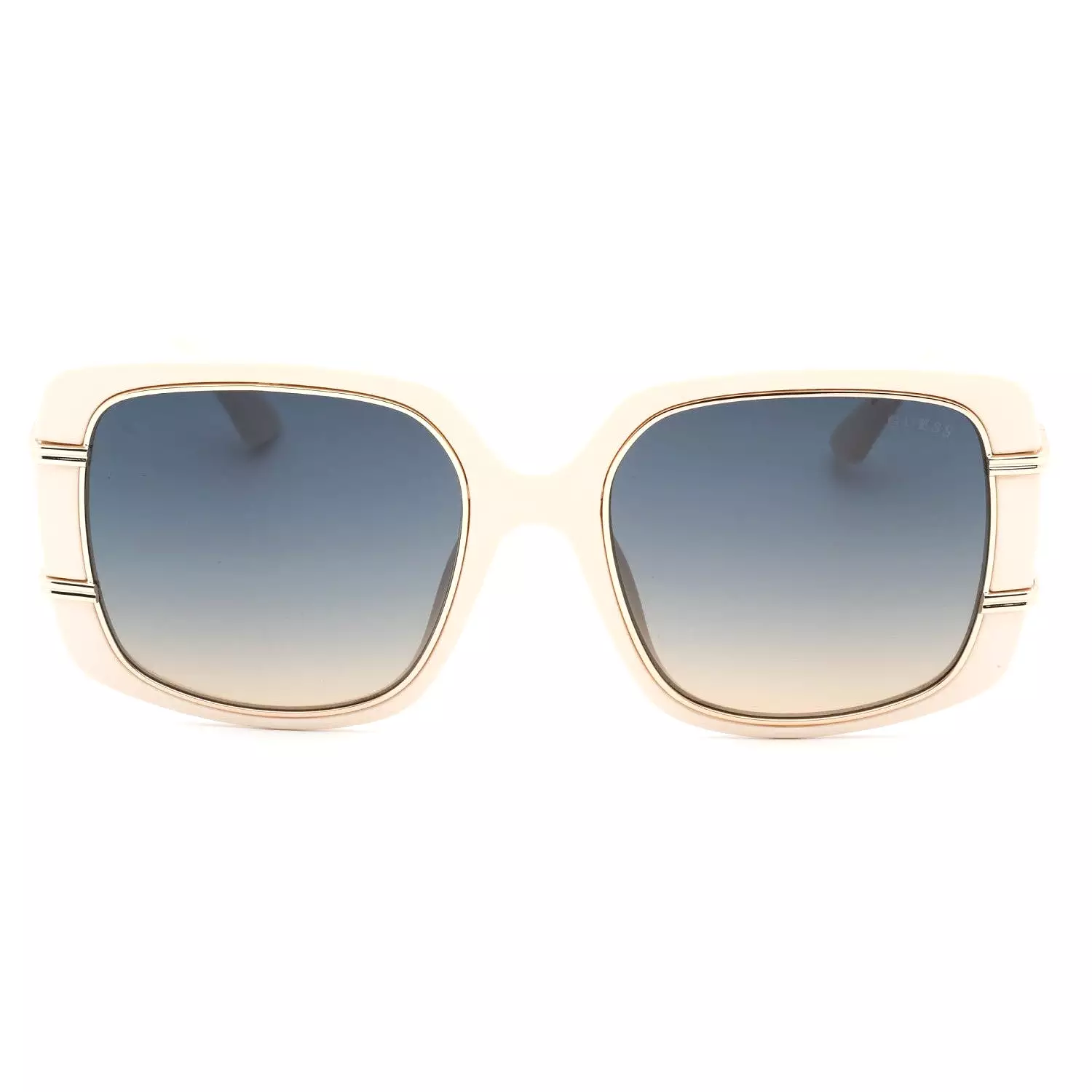 Guess GU7854 Sunglasses ivory / gradient blue Women's