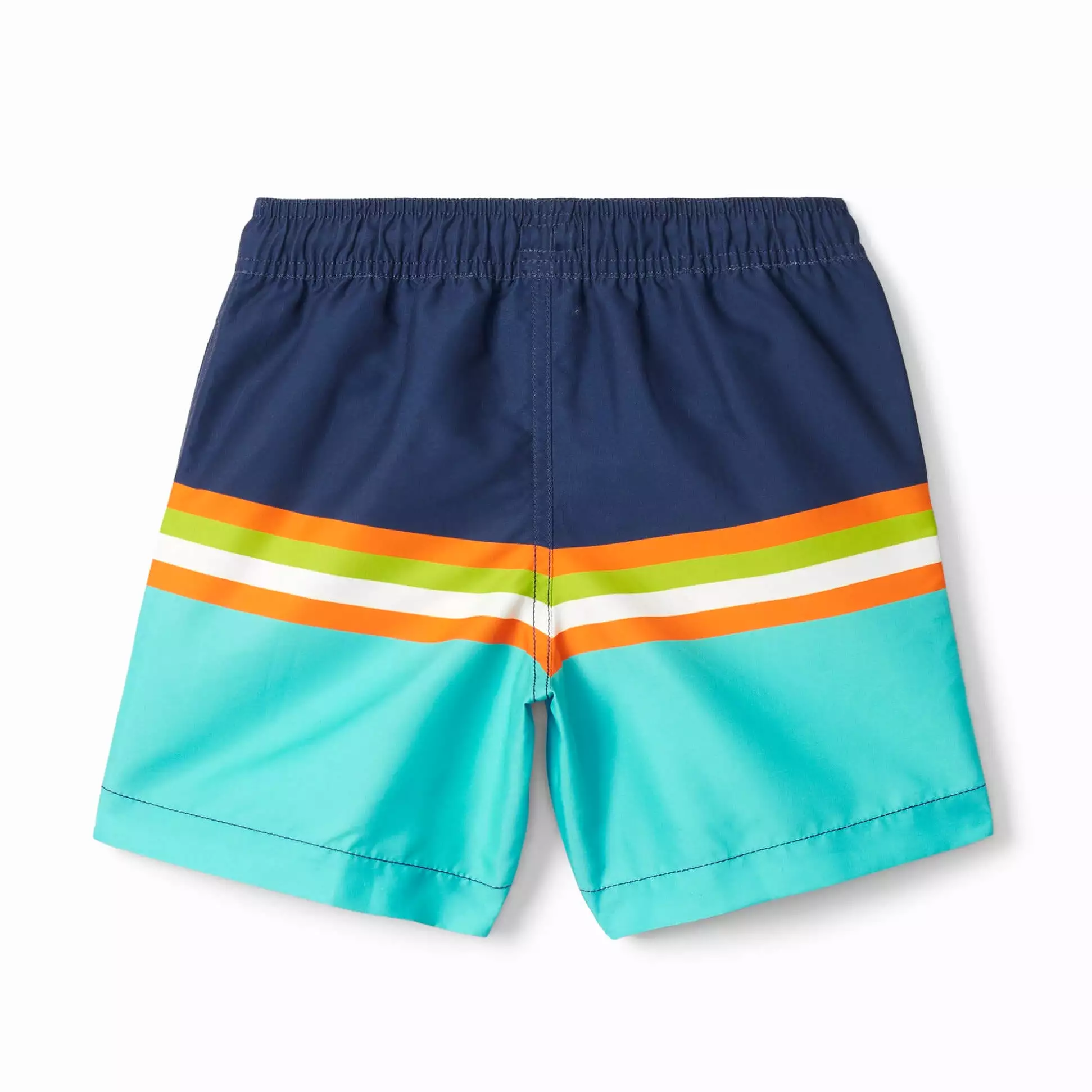 Hatley Turtle Stripes Swim Trunks