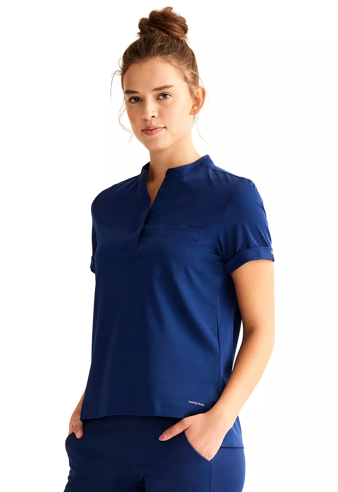 Healing Hands HH Works HH650 Women's Macy Tuckable Scrub Top