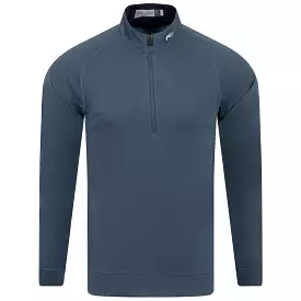 Keano Half Zip Steel Blue - AW23