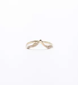 Lava Beak Diamond Ring