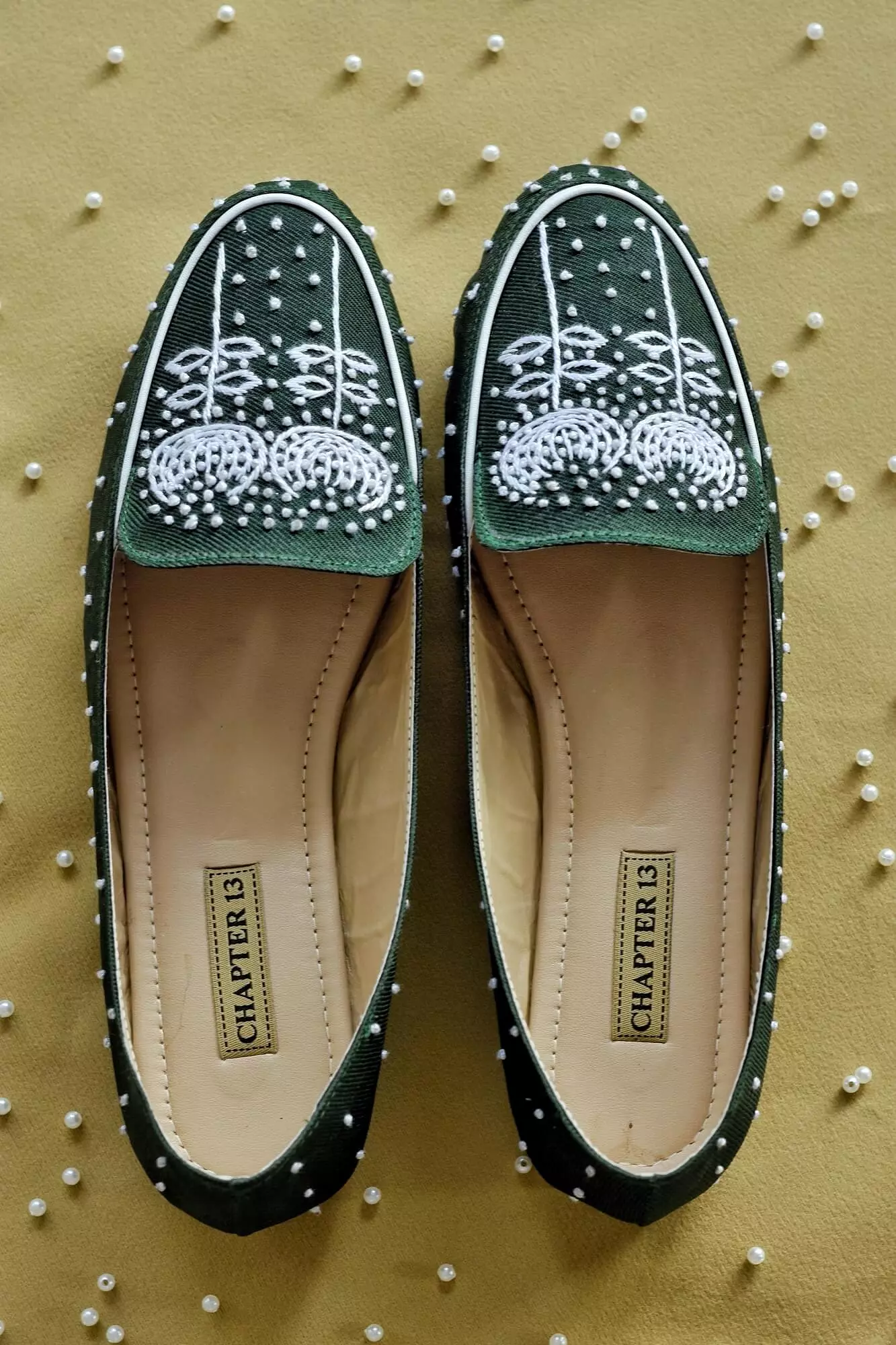 Lily Green Pumps