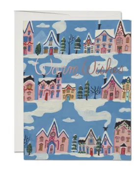 Little Pink Houses Holiday Card