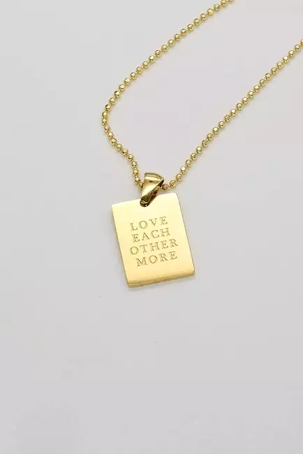 Love Each Other More Necklace