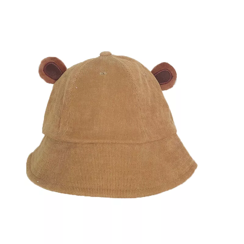 Lovely corduroy dome fisherman hat by161