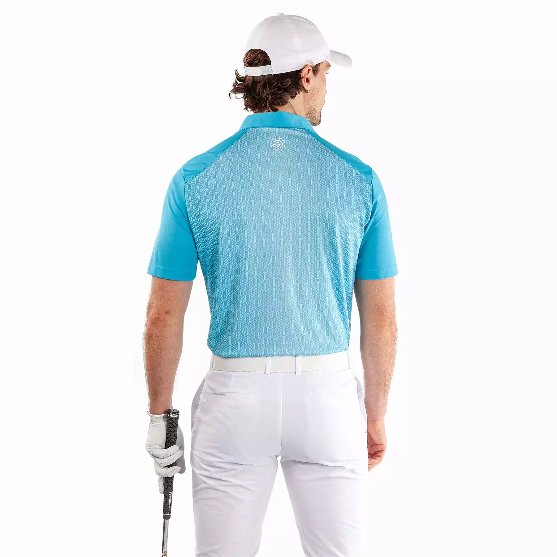 Mile Ventil8+ Polo Aqua/White - SS24