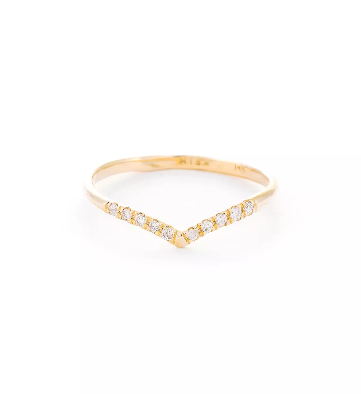 Mini Beak Diamond Ring