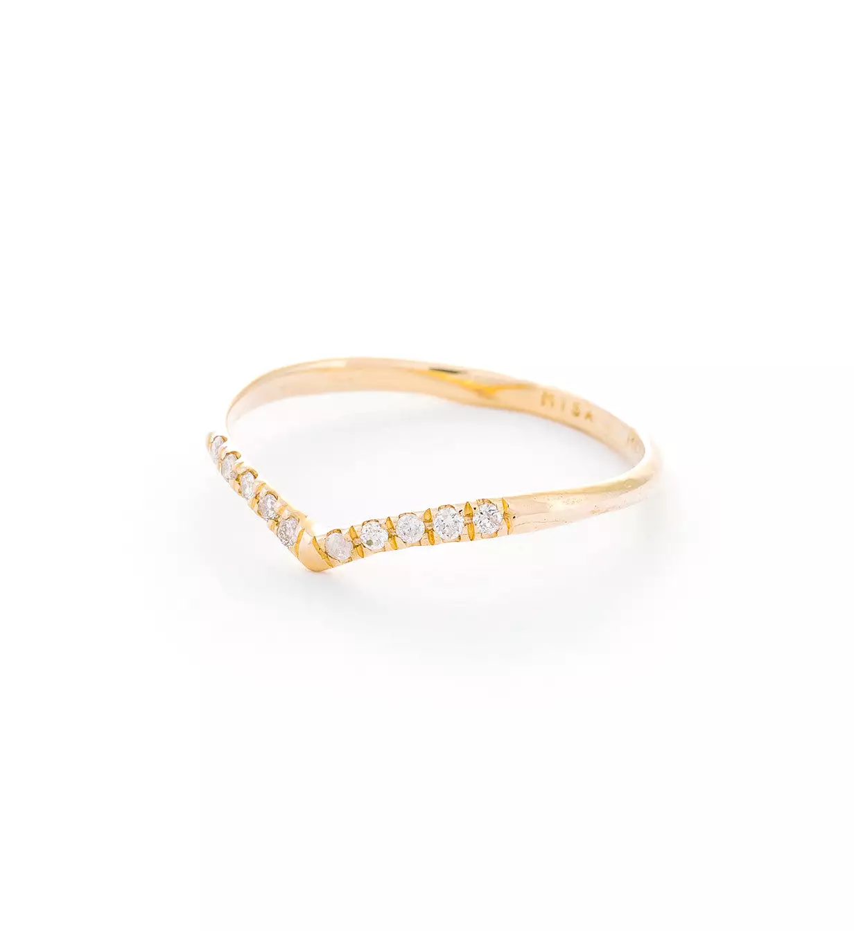 Mini Beak Diamond Ring