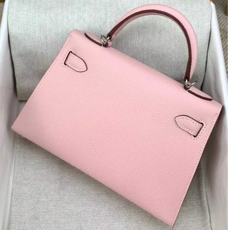 Mini Kaili Leather Pink Bag 19