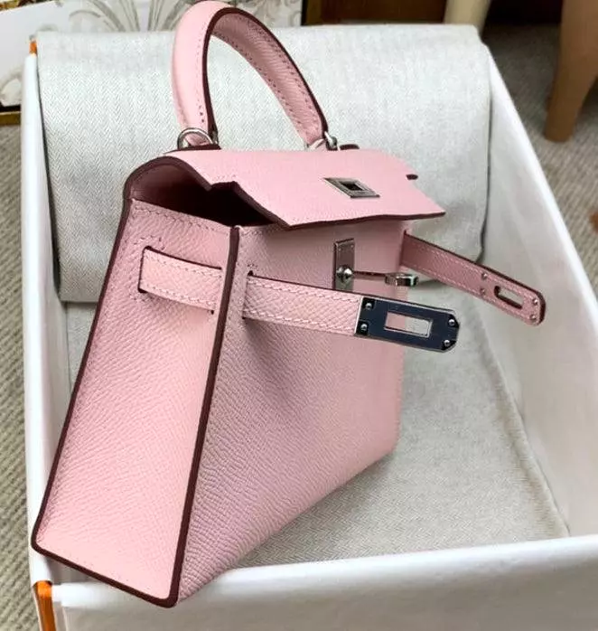 Mini Kaili Leather Pink Bag 19