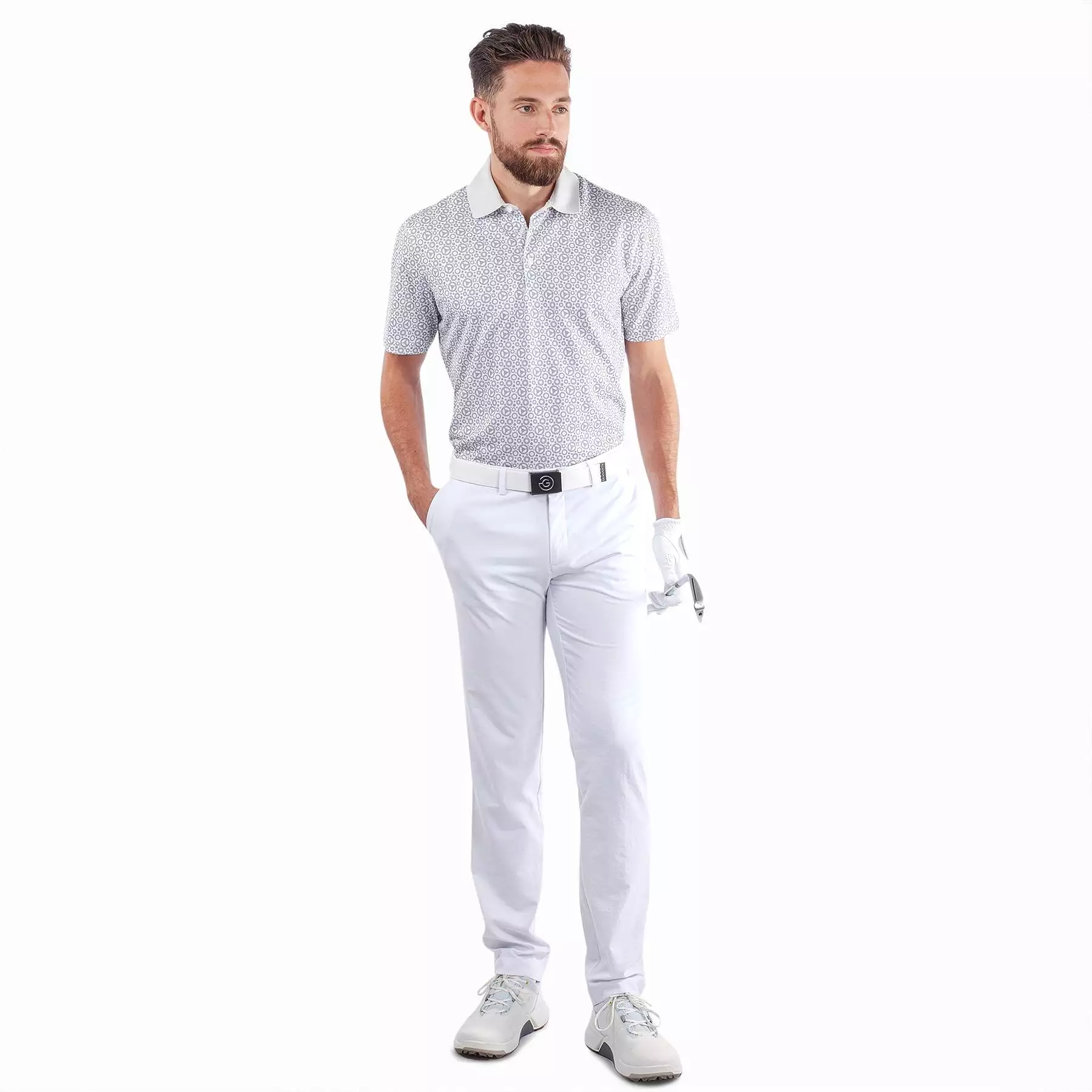 Miracle Ventil8+ Polo White/Grey - SS24